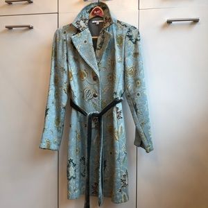 CAbi teal coat